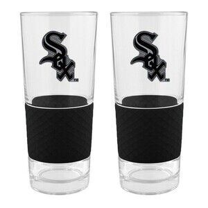 MLB Chicago White Sox Two-Piece 22oz. Stealth Score Pint Glass Set